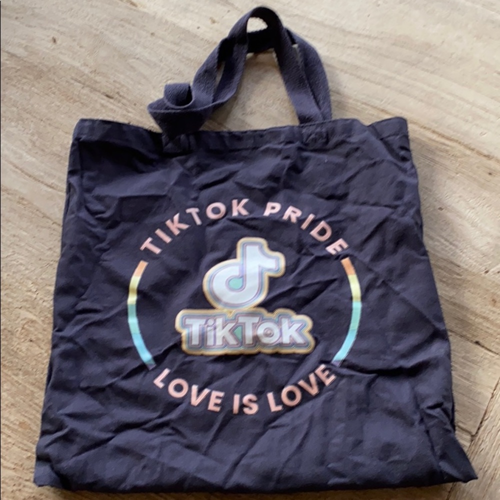 TikTok canvas bag